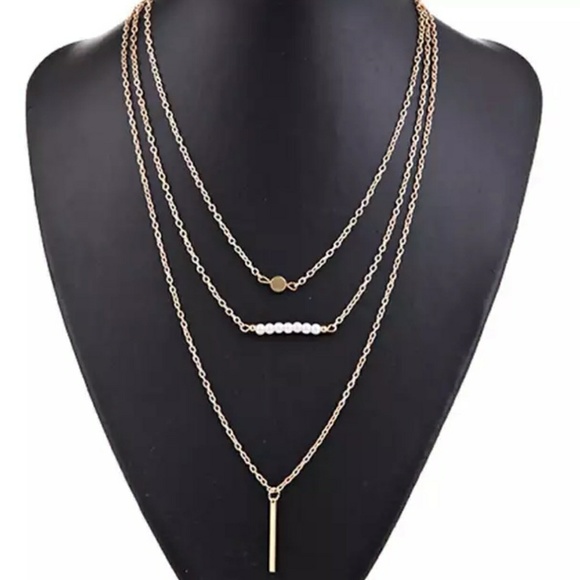 Gold Necklace Gold Necklace Gold Necklace Gold Necklace Gold Necklace - Picture 2 of 2